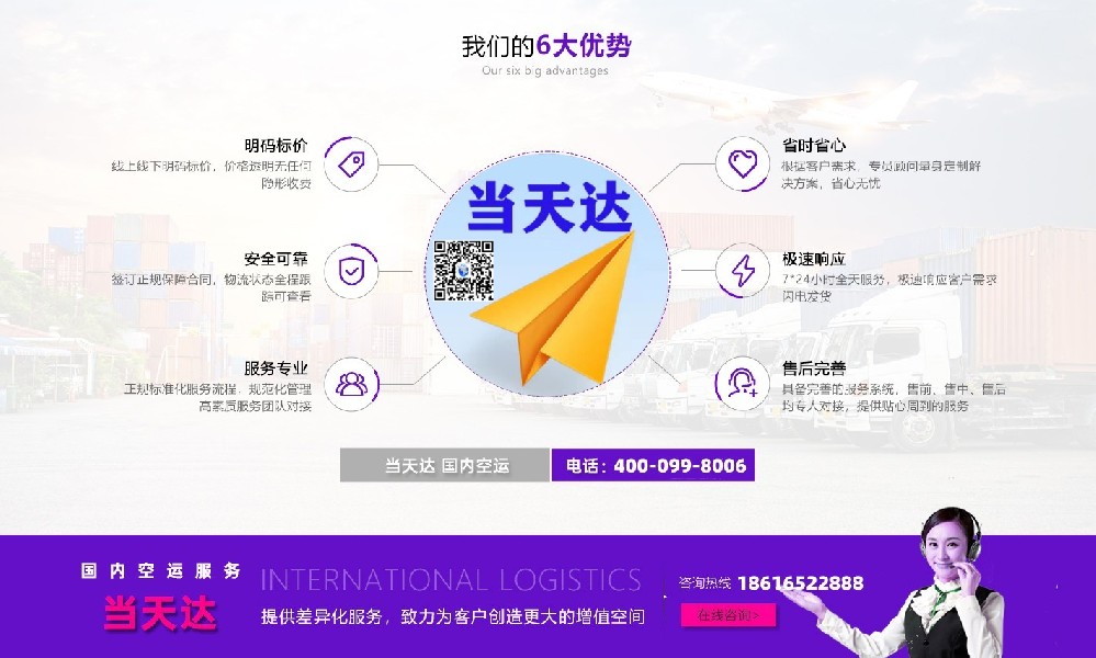 航空快递电话