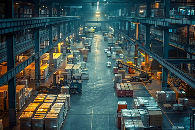 现代化货运枢纽运作实景