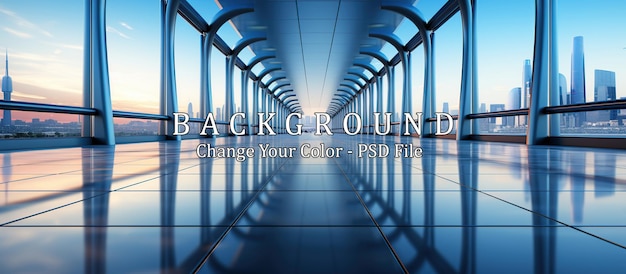 空荡的货运仓库