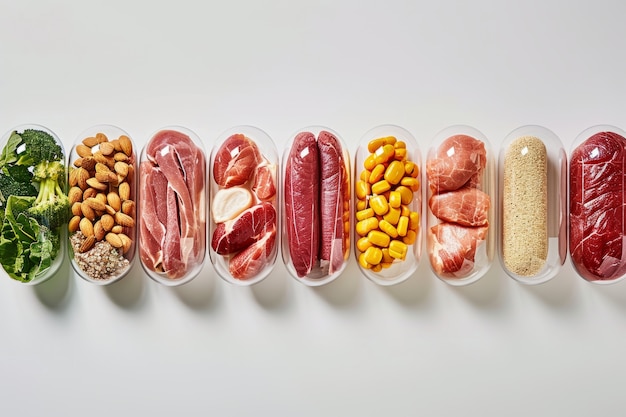 肉类航空包装示例