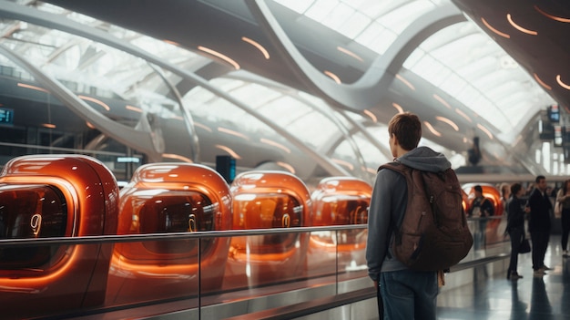 繁忙的航空货运枢纽