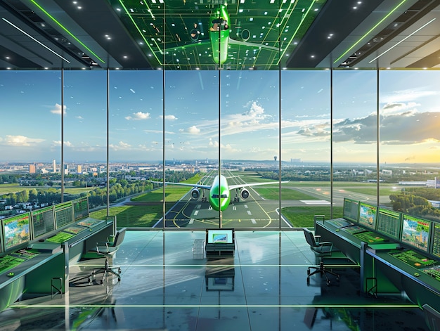 高科技产品航空运输现场