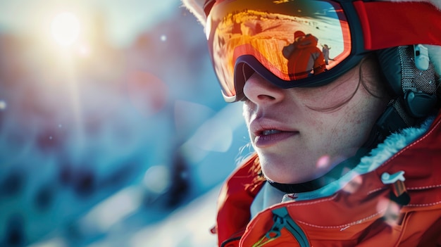 恶劣天气下工作的航空快递员