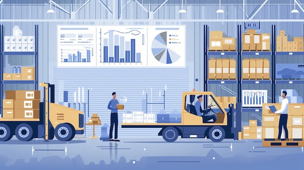 航空快递分拣中心