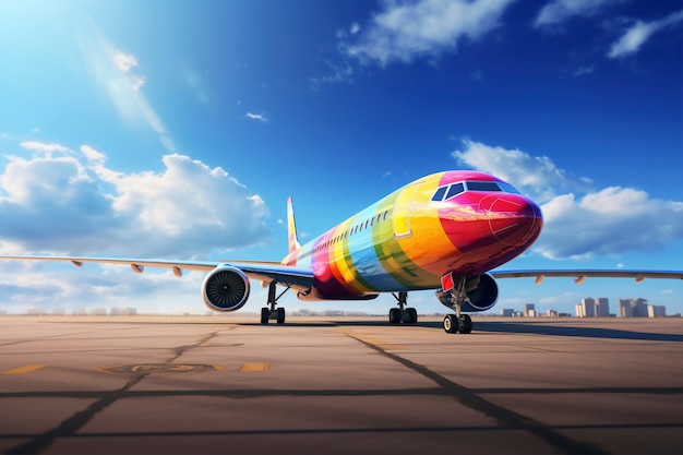 国际空运货机停靠